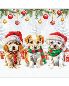 Napkin 33 Funny cute puppies FSC Mix