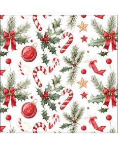 Napkin 33 Christmas elements FSC Mix
