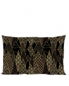 Cushion cover 50x30 cm Luxury trees black