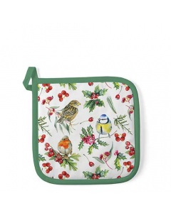 Potholder Birds in winter