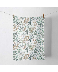 Kitchen towel Collection of leaves