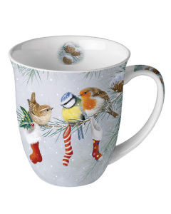 Mug 0.4 L Christmas socks