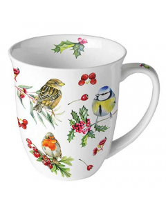 Mug 0.4 L Birds in winter