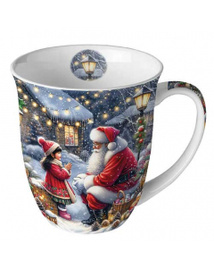 Mug 0.4 L Talking to Santa