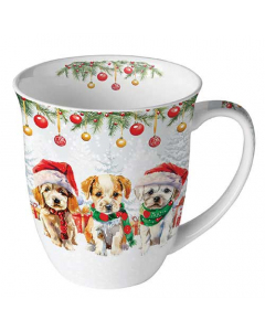 Mug 0.4 L Funny cute puppies