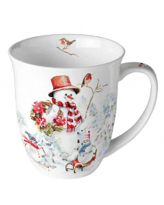 Mug 0.4 L Sporty snowmen