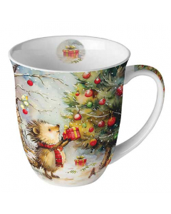 Mug 0.4 L Present for hedgehog