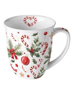 Mug 0.4 L Christmas elements