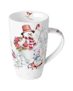 Mug 0.6 L Sporty snowmen
