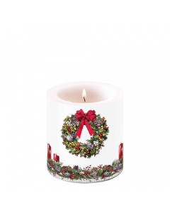 Candle small Bow on wreath