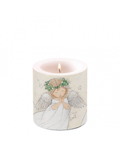 Candle small Praying angel