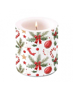 Candle medium Christmas elements