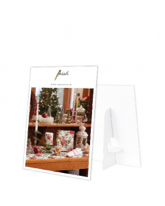 Showcard A3 Christmas florals